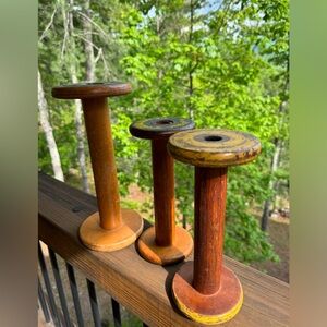 Vintage Wooden Spools